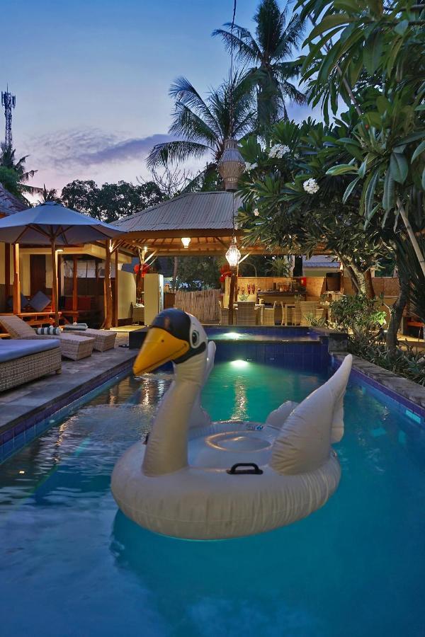 Sari Gili Bungalow Gili Air Eksteriør bilde