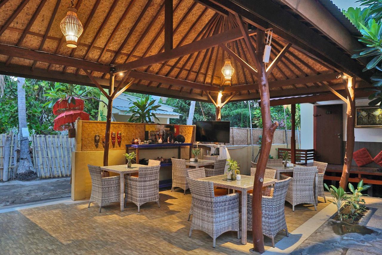 Sari Gili Bungalow Gili Air Eksteriør bilde