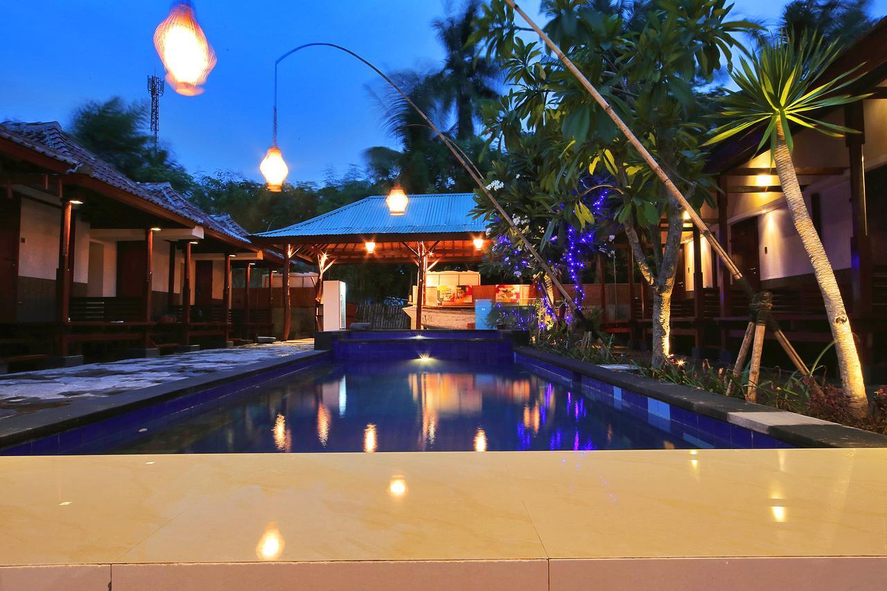 Sari Gili Bungalow Gili Air Eksteriør bilde